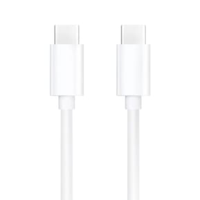 Mayaxess Câble USB-C vers USB-C 1m – 20W Recharge rapide et transfert de données Blanc