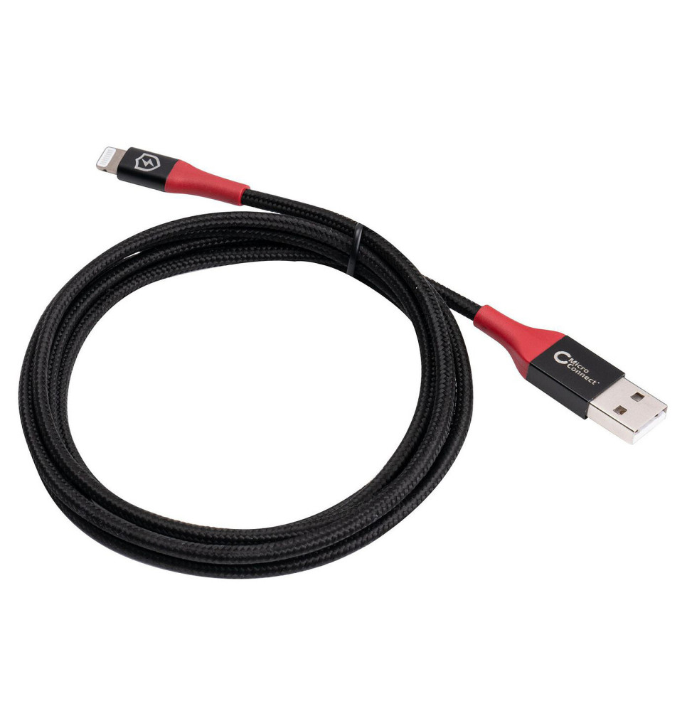 MicroConnect Safe Charge USB-A to Lightning Data Blocker cable 1.5m