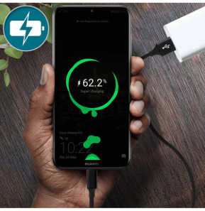 Moxie Câble 3 en 1 Lightning USB type C Micro USB Multi-embouts Charge 3A Noir
