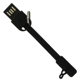 Moxie Mini-câble USB Reversible 10cm Tablette/Smartphone Charge + Synchro Noir — image 3