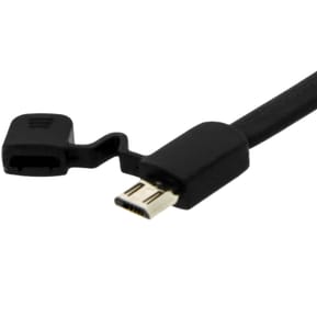Moxie Mini-câble USB Reversible 10cm Tablette/Smartphone Charge + Synchro Noir — image 4