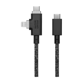 Native Union Câble de Charge 2 en 1 Universel Belt Duo Pro Noir — image 2