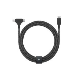 Native Union ECO Belt Câble universal USB-C vers USB-C/Lightning 1.8m Cosmo