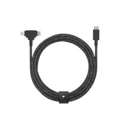 Native Union ECO Belt Câble universal USB-C vers USB-C/Lightning 1.8m Cosmo