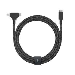 Native Union ECO Belt Câble universal USB-C vers USB-C/Lightning 1.8m Cosmo — image 2