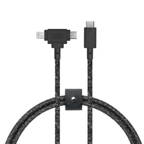 Native Union ECO Belt Câble universal USB-C vers USB-C/Lightning 1.8m Cosmo — image 3