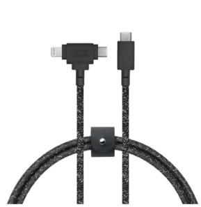 Native Union ECO Belt Câble universal USB-C vers USB-C/Lightning 1.8m Cosmo