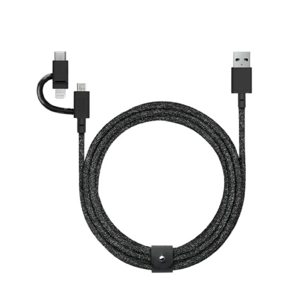 Native Union Eco Belt Câble Universel (2m) Noir