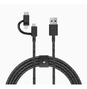Native Union Eco Belt Câble Universel (2m) Noir