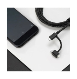 Native Union Eco Belt Câble Universel (2m) Noir