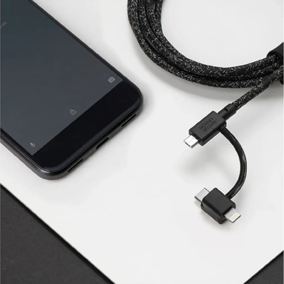 Native Union Eco Belt Câble Universel (2m) Noir — image 4