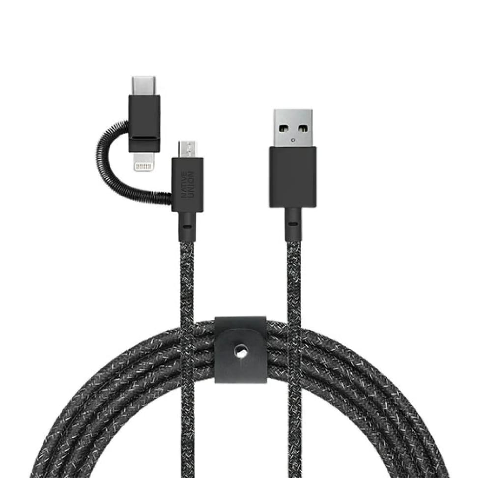 Native Union Eco Belt Câble Universel (2m) Noir — image 5