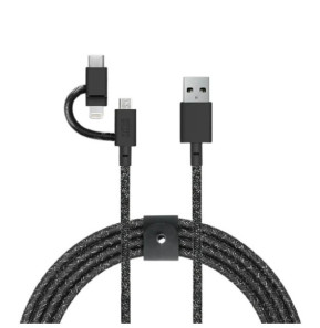Native Union Eco Belt Câble Universel (2m) Noir