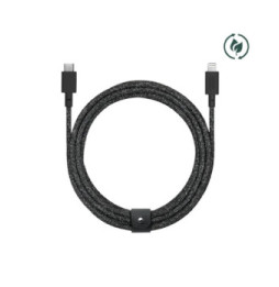 Native Union Eco Belt Câble USB-C vers Lightning 3m Noir