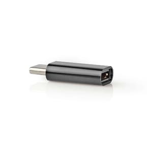 Nedis Adaptateur USB 2.0 USB-C Mâle vers Micro-B Femelle 480 Mbps Noir — image 5