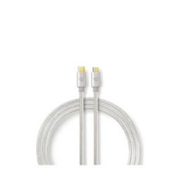 Nedis Câble USB Type-C mâle vers Micro-USB Type B mâle - 2 m