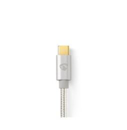 Nedis Câble USB Type-C mâle vers Micro-USB Type B mâle - 2 m