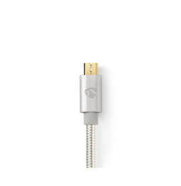 Nedis Câble USB Type-C mâle vers Micro-USB Type B mâle - 2 m