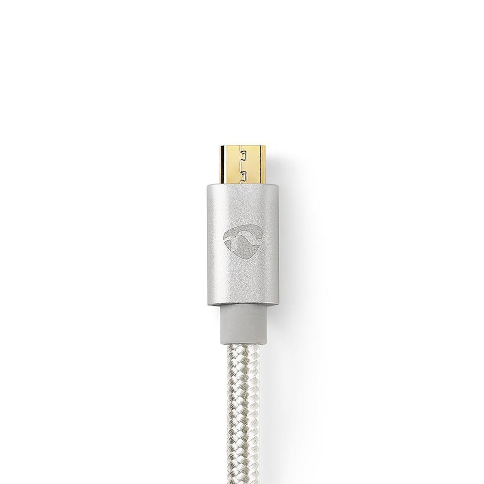 Nedis Câble USB Type-C mâle vers Micro-USB Type B mâle - 2 m — image 4