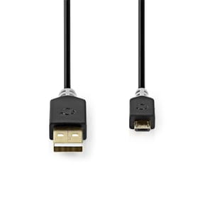 Nedis Câble USB-A vers micro-USB-B - 1 m — image 2