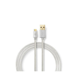 Nedis Câble USB-A vers micro-USB-B - 3 m