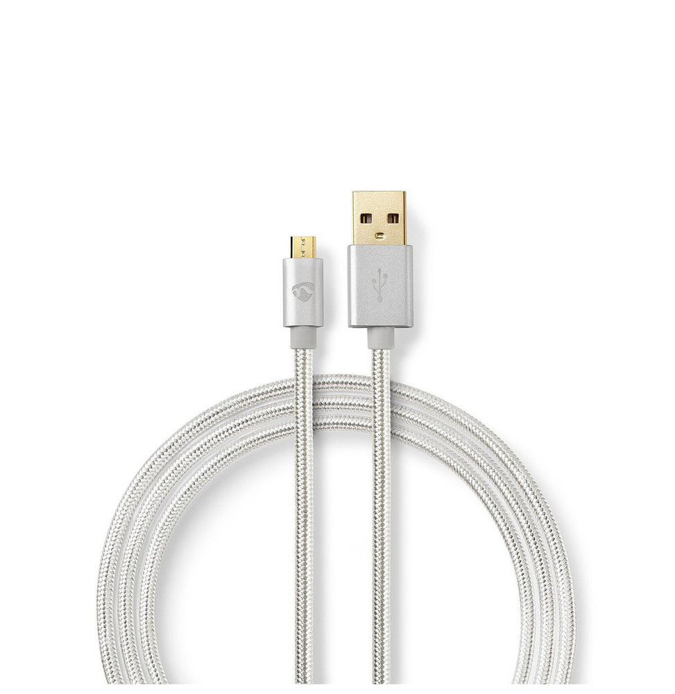 Nedis Câble USB-A vers micro-USB-B - 3 m