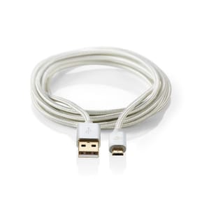 Nedis Câble USB-A vers micro-USB-B - 3 m — image 2