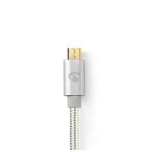 Nedis Câble USB-A vers micro-USB-B - 3 m