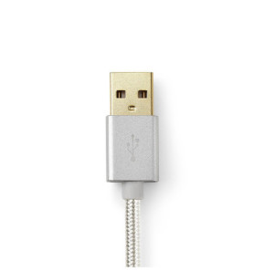 Nedis Câble USB-A vers micro-USB-B - 3 m