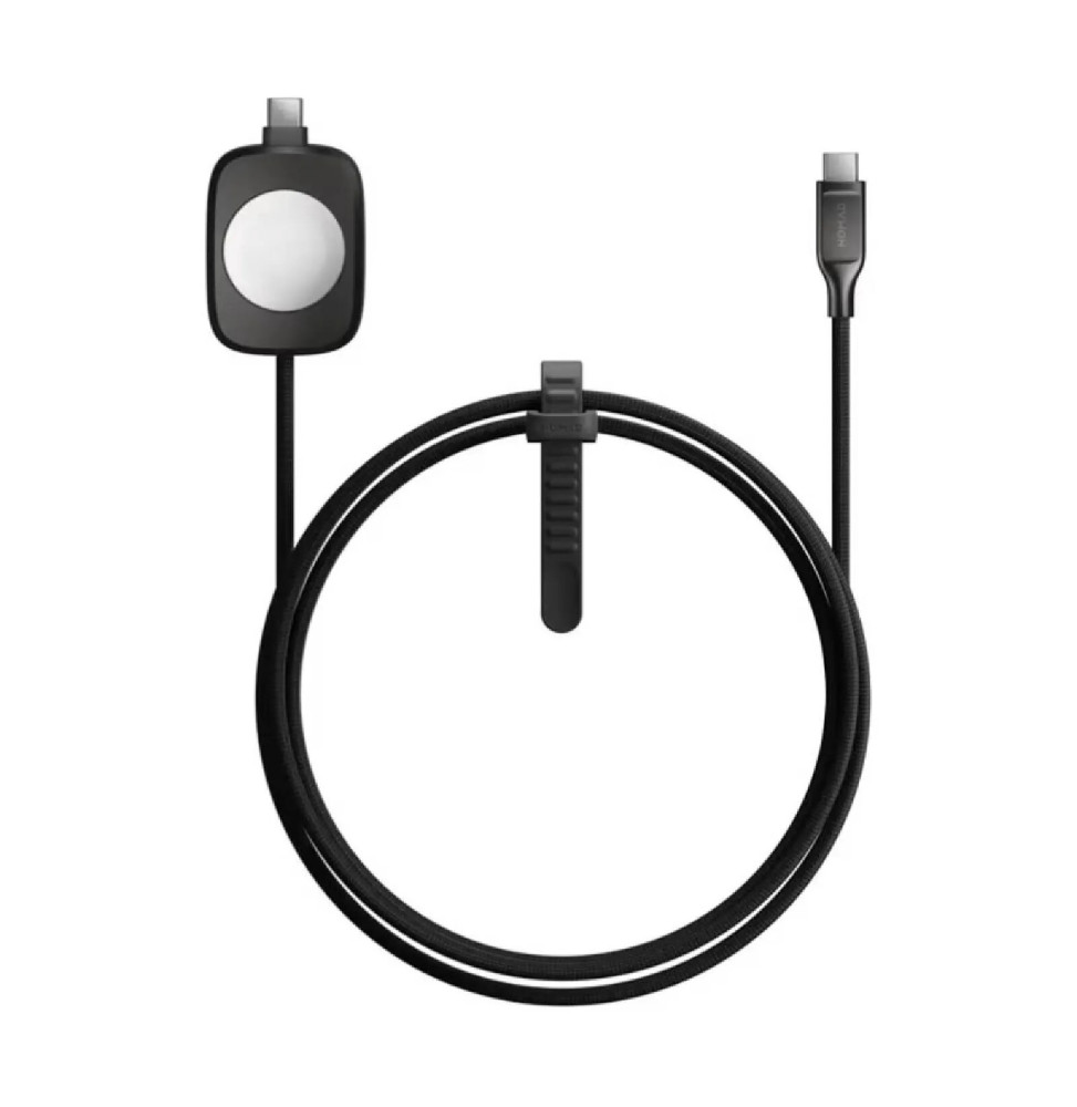 Nomad Câble USB-C pour Apple Watch 1,5m Universel Noir