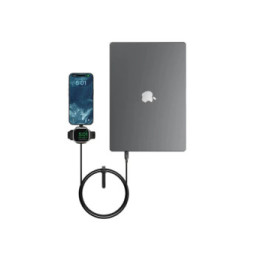Nomad Câble USB-C pour Apple Watch 1,5m Universel Noir