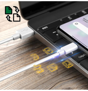 Oppo Câble Oppo USB vers USB-C Original Charge Rapide 3A et Sécurisée Blanc