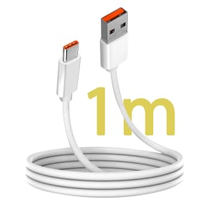 Oppo Câble USB vers USB-C SuperVOOC 65W, officiel - Blanc 1m — image 5