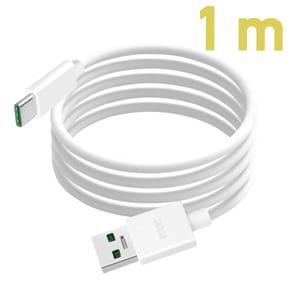 Oppo Câble USB vers USB-C VOOC 65W, officiel DL129 - Blanc 1m — image 5