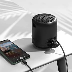 Puluz Câble Lightning vers Jack 3.5mm Mâle Son de Qualité Cordon spiralé 1m Noir — image 4