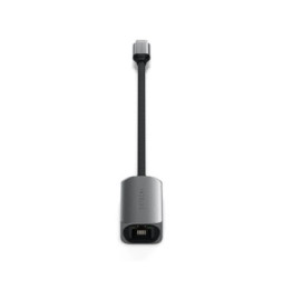 Satechi Adaptateur USB-C vers Ethernet 2.5 Gigabit en Nylon Tressé Gris