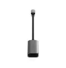 Satechi Adaptateur USB-C vers HDMI 2.1 8K en Nylon Tressé Gris