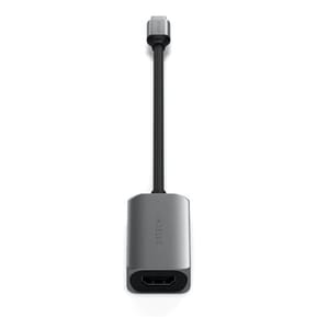 Satechi Adaptateur USB-C vers HDMI 2.1 8K en Nylon Tressé Gris