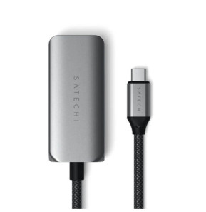 Satechi Adaptateur USB-C vers HDMI 2.1 8K en Nylon Tressé Gris