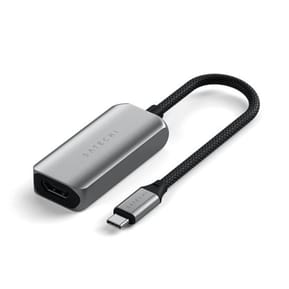 Satechi Adaptateur USB-C vers HDMI 2.1 8K en Nylon Tressé Gris — image 5