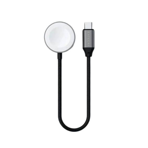 Satechi Câble de Charge pour Apple Watch Magnétique MFi FastCharging Gris