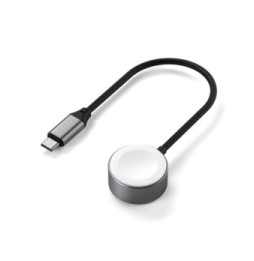 Satechi Câble de Charge pour Apple Watch Magnétique MFi FastCharging Gris