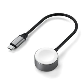 Satechi Câble de Charge pour Apple Watch Magnétique MFi FastCharging Gris — image 2