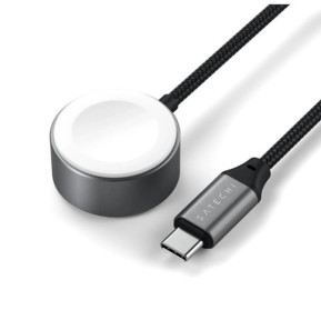 Satechi Câble de Charge pour Apple Watch Magnétique MFi FastCharging Gris