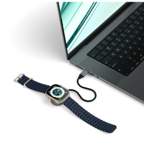 Satechi Câble de Charge pour Apple Watch Magnétique MFi FastCharging Gris