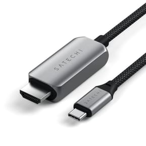 Satechi Câble USB-C vers HDMI 2.1 8K 2 mètres en Nylon Tressé Noir — image 3