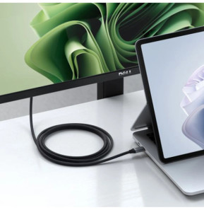 Satechi Câble USB-C vers HDMI 2.1 8K 2 mètres en Nylon Tressé Noir