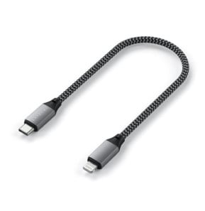 Satechi Câble USB-C vers Lightning 25 cm Gris