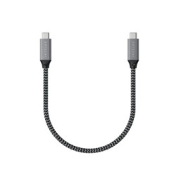 Satechi Câble USB-C vers USB-C - 25cm Gris
