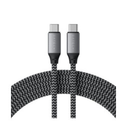 Satechi Câble USB-C vers USB-C 100W Gris